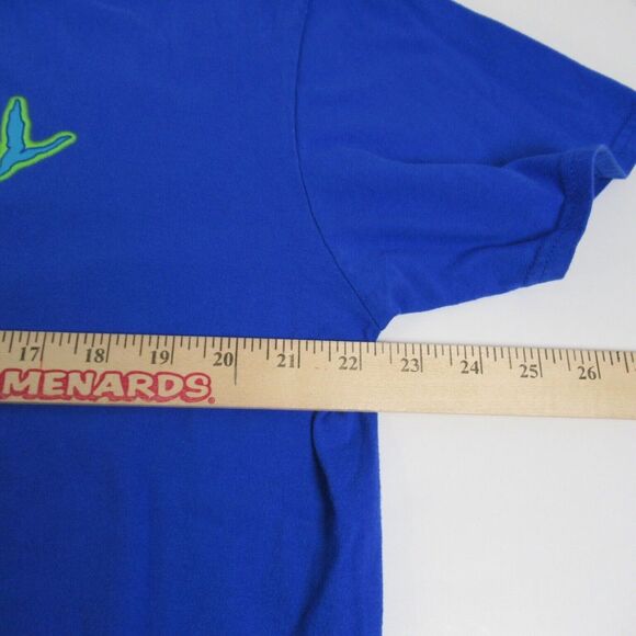 Rick And Morty Shirt Blue Adult Swim Ripple Junction‎ Cartoon Network Size XL - Picture 5 of 5